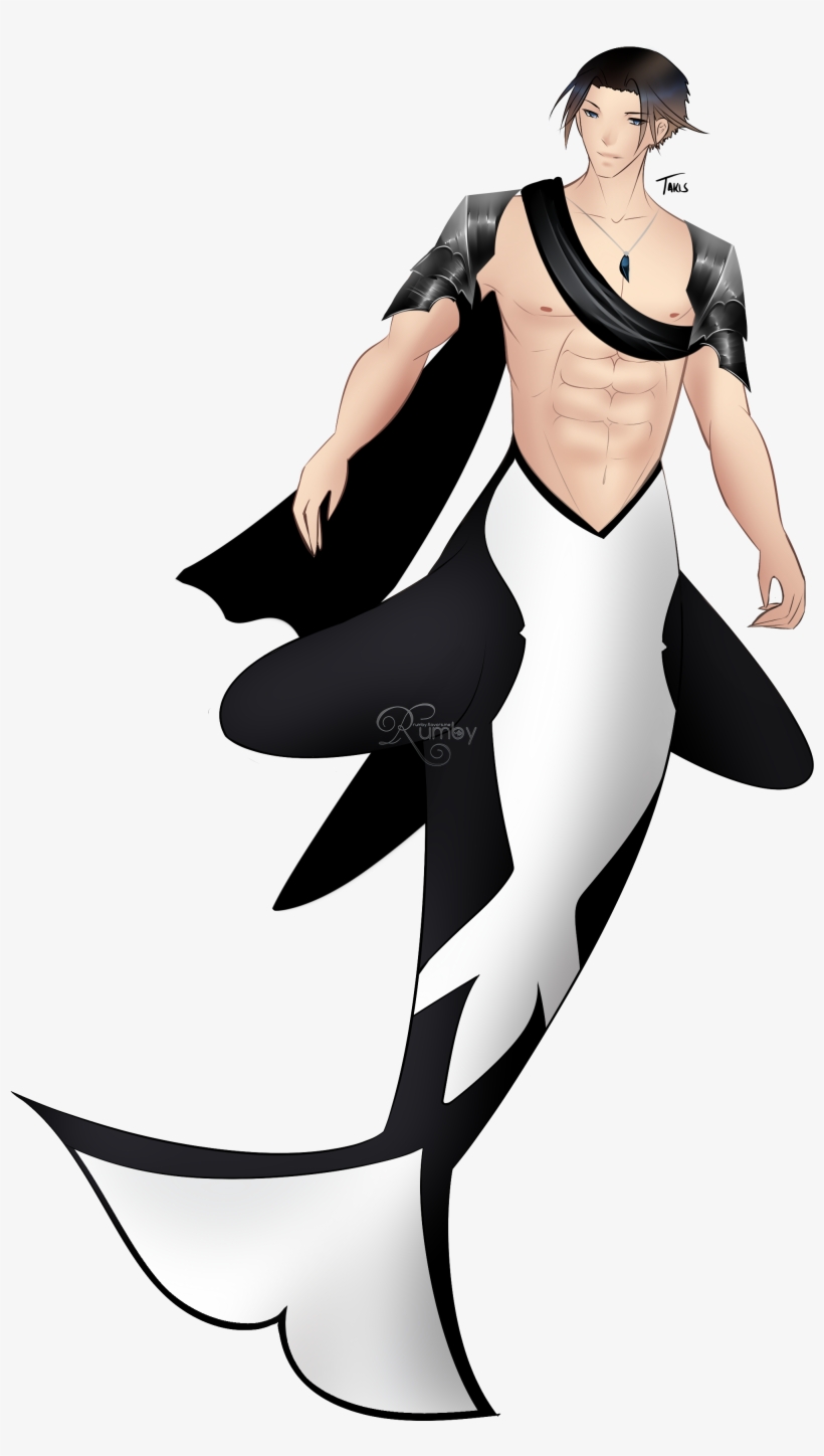 In The World Of Dream Crystal, Takis, An Orca Merman, - Illustration, transparent png