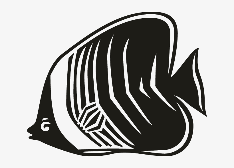 Smock Tropical Fish 1 Motif - Illustration, transparent png