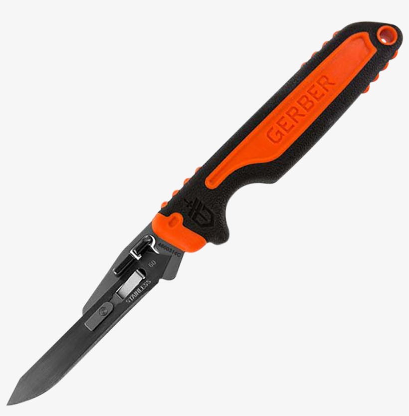 Vital Fixed Blade Knife - Gerber Replacement Blades, transparent png