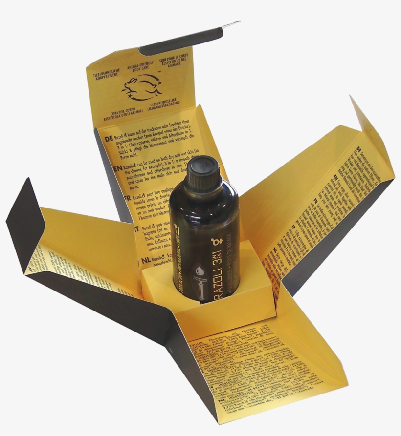 Download Amanprana Razoli Shaving Oil Man Open Package, transparent png