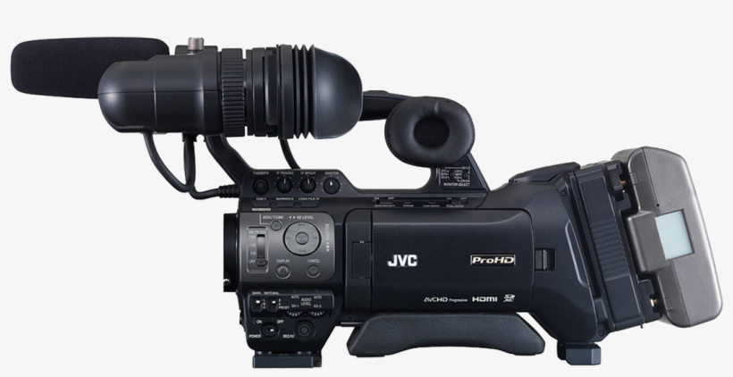 Jvc Shoulder Mount Live Streaming Eng Hd Camcorder - Jvc Gy Hm850e, transparent png