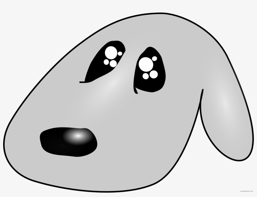 Sad Dog Clipart - Vector Graphics, transparent png
