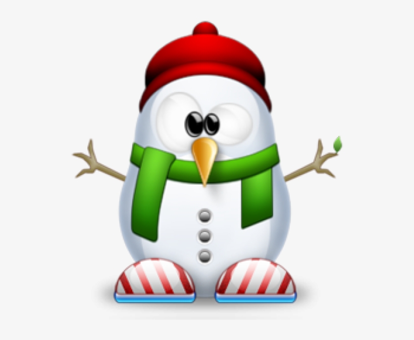 Snow Man Png Free Download - Tux Snowman, transparent png