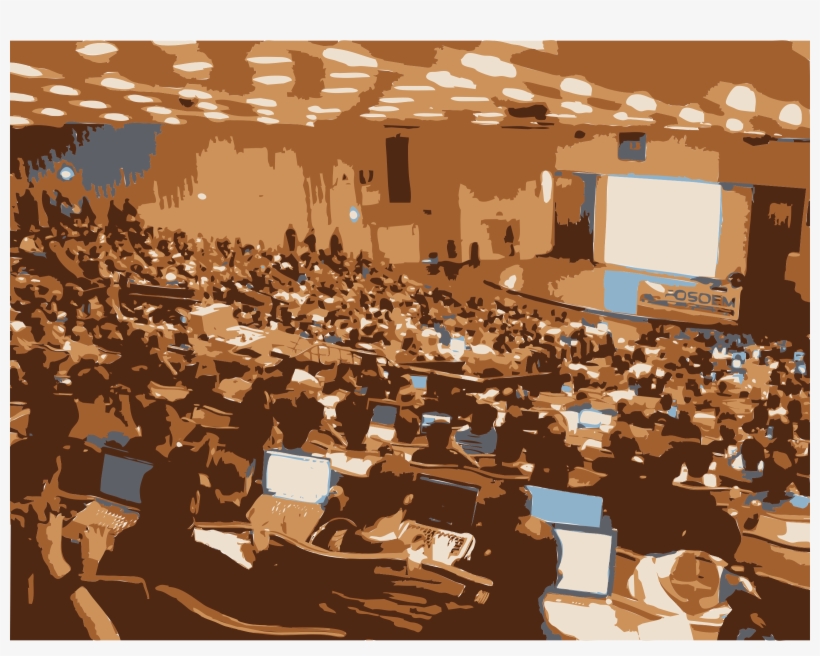 This Free Icons Png Design Of Fosdem Jon Speaking 2010, transparent png