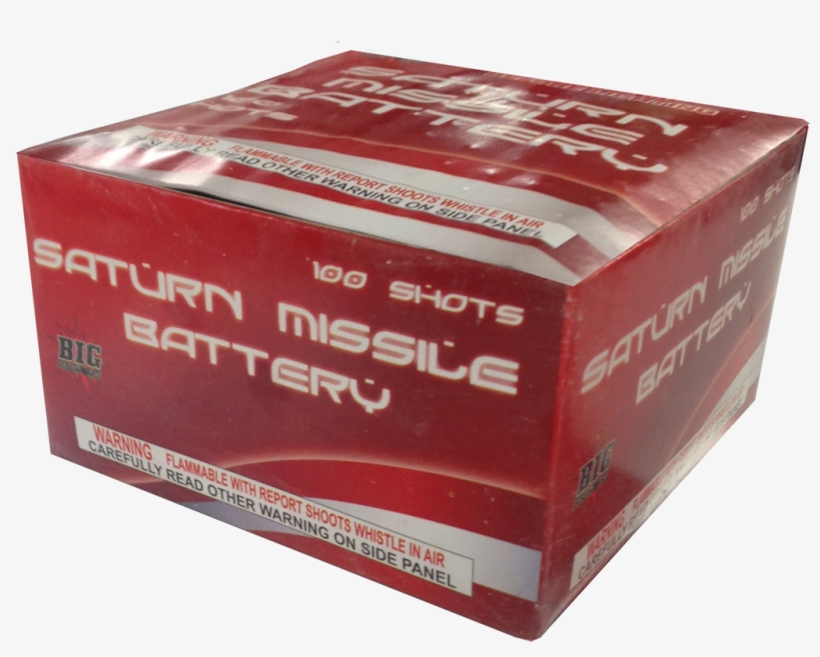 100 Shot Saturn Missle - Box, transparent png
