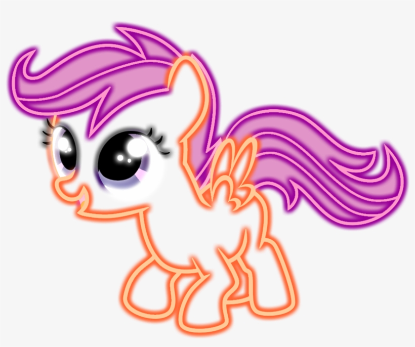 Stay Gold, Eyestrain Warning, Female, Filly, Neon, - Cartoon, transparent png