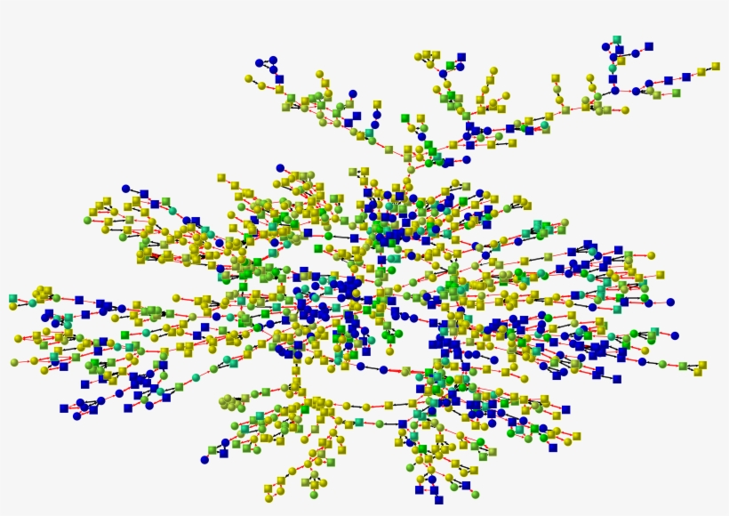 Happiness 1996 - Christakis And Fowler Connected, transparent png