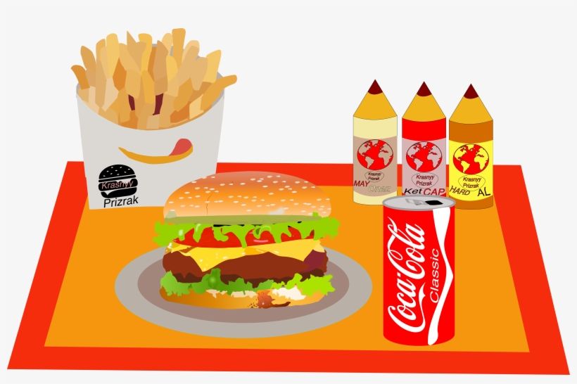 Hamburger Menu - French Fries, transparent png
