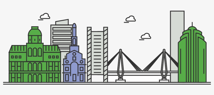 Boston Sales Recruiters - Cartoon Boston City, transparent png