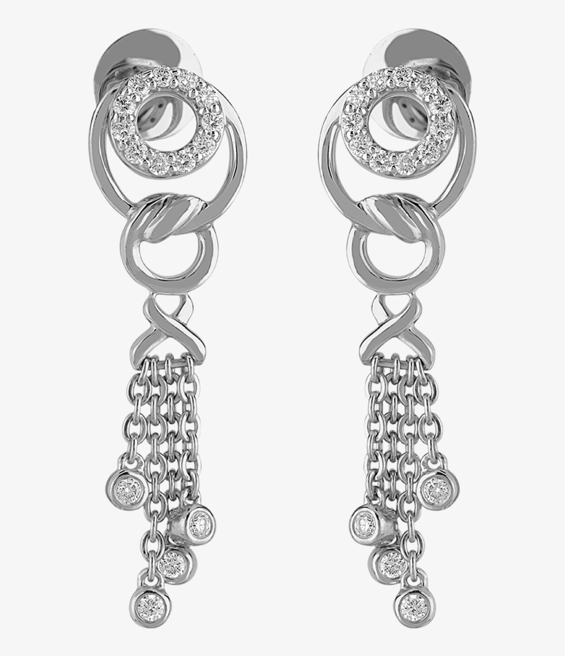 Buy Orra Platinum Earring For Online - Earrings, transparent png