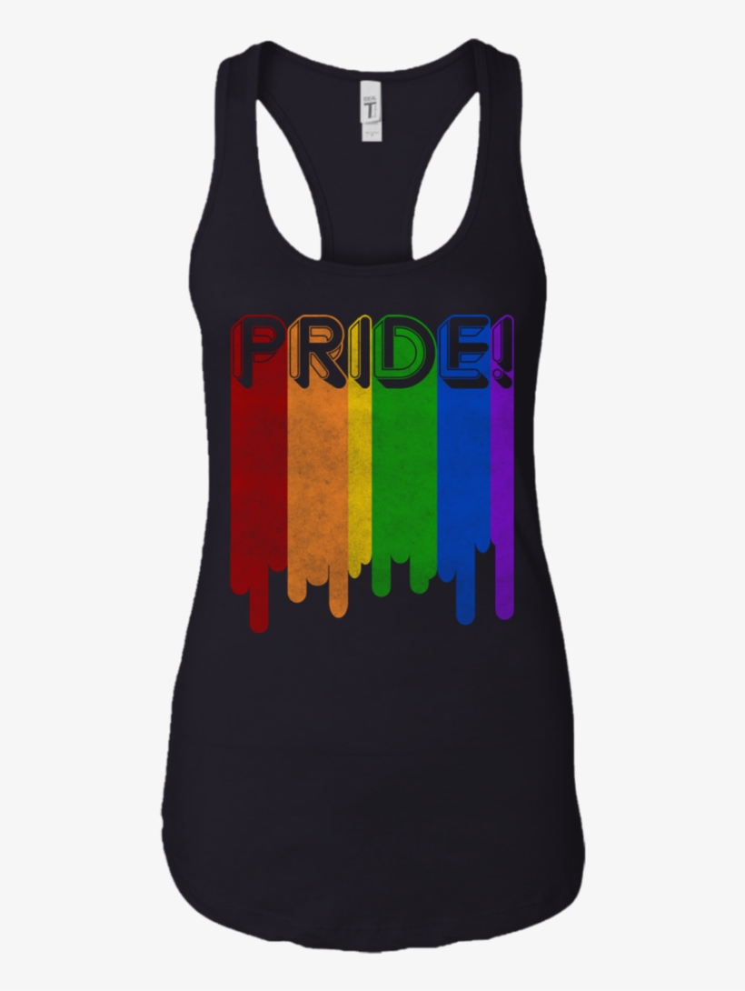 Gay Pride Rainbow Shirt Rainbow Outline Flag Vintage - Shirt, transparent png