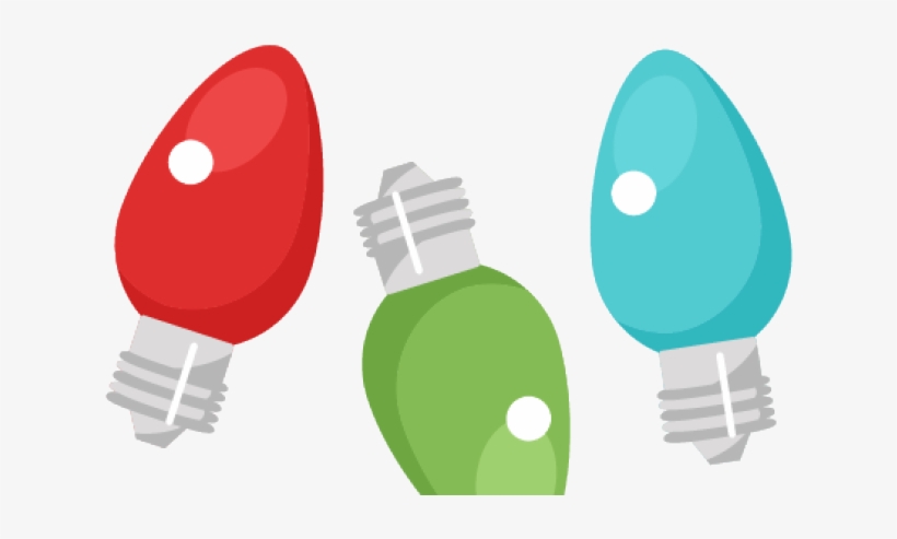 Light Bulb Clipart String - Holiday Light Clip Art, transparent png