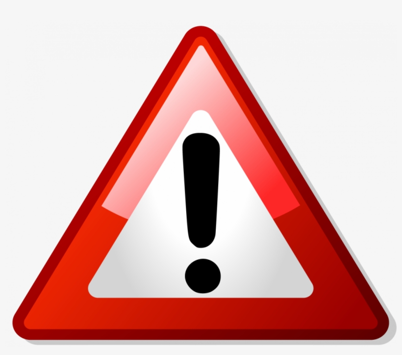 1079px Warning Sign - Warning Sign Png, transparent png