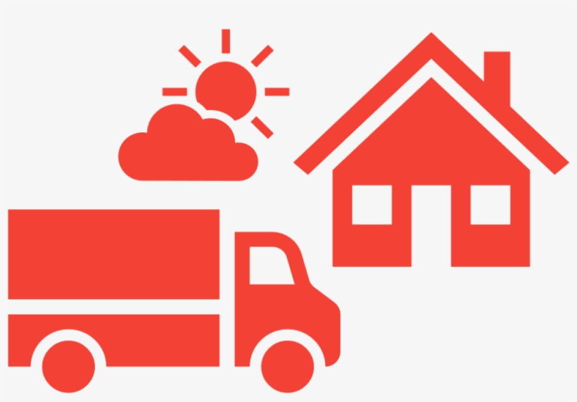 Icon Delivery At Home - Dwelling, transparent png