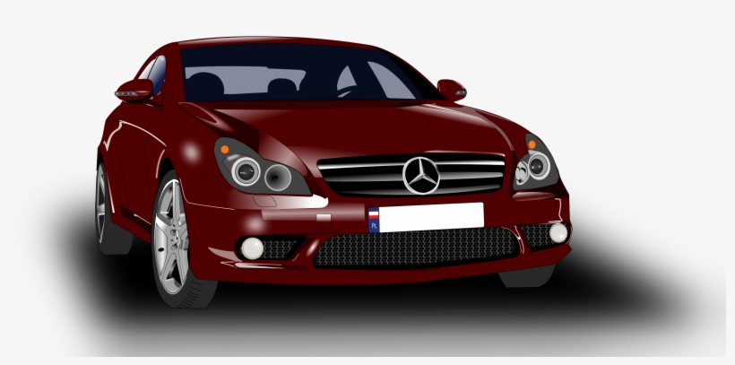 Red Mercedes Png - Mercedes Benz Cls, transparent png