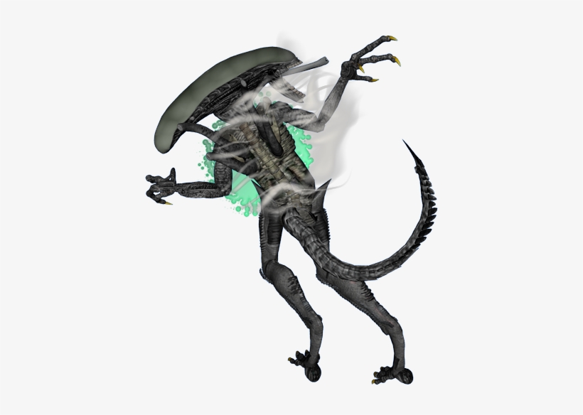 And The Dead Alien, With Blood, By Himself - Illustration, transparent png