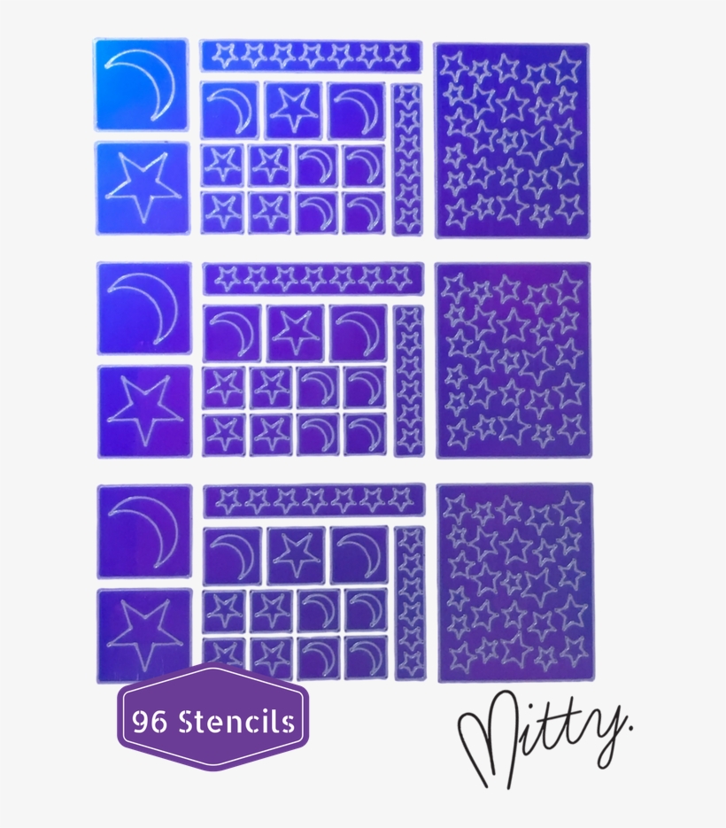 Nail Art Vinyl Stencil - Cosmetics, transparent png