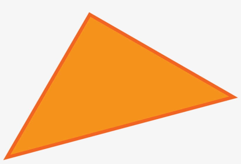 Griffin Math Riangle Orange - Triangle, transparent png