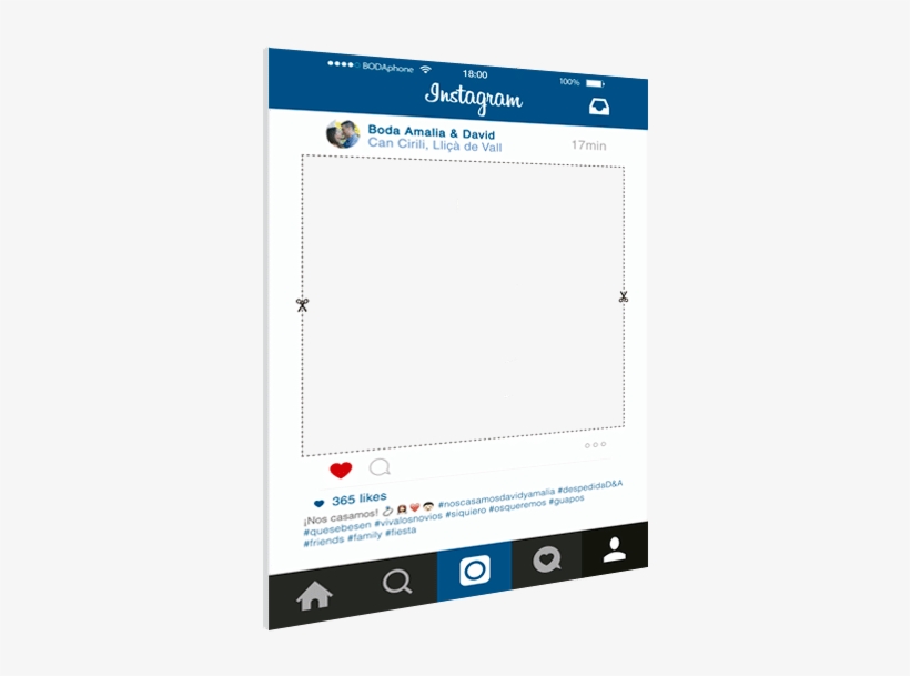 Marco De Instagram Png, transparent png