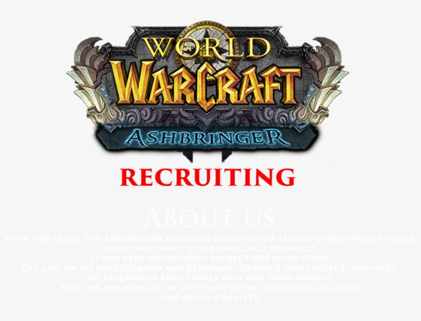 [project] World Of Warcraft Ashbringer - World Of Warcraft, transparent png