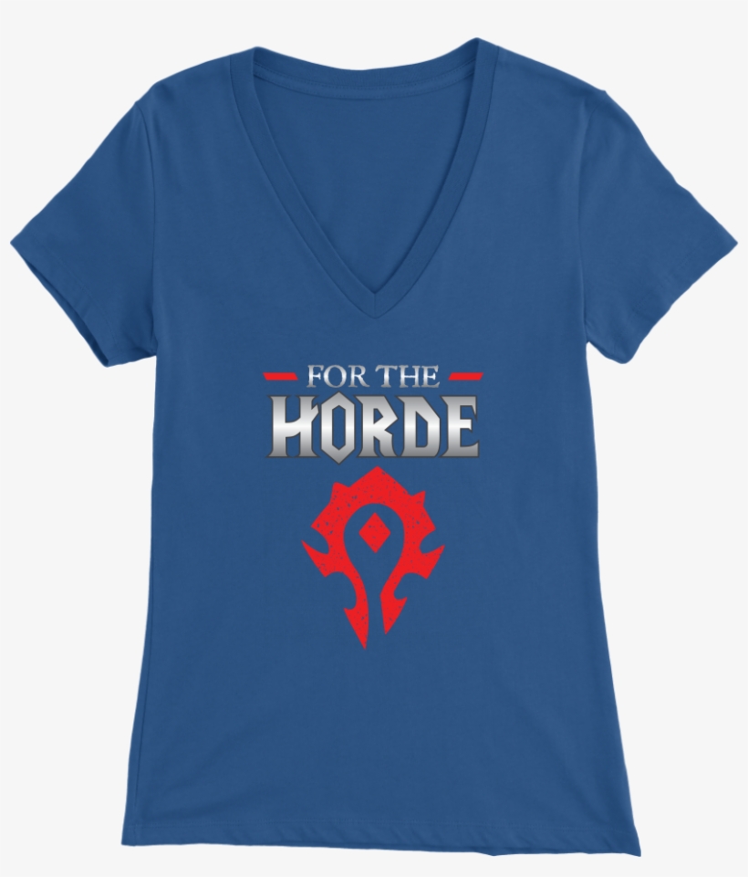 World Of Warcraft "for The Horde" Women's - T-shirt, transparent png