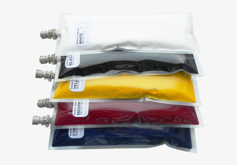 Refillable 220ml Dupont™ Artistri® P5000 Digital Textile - Ink Bags, transparent png