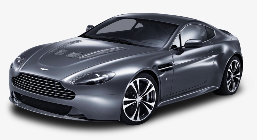 Gray Aston Martin V12 Vantage Car - Aston Martin V12 Vantage, transparent png