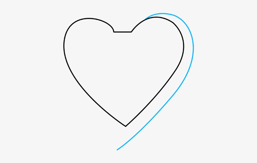 How To Draw Impossible Heart - Heart, transparent png