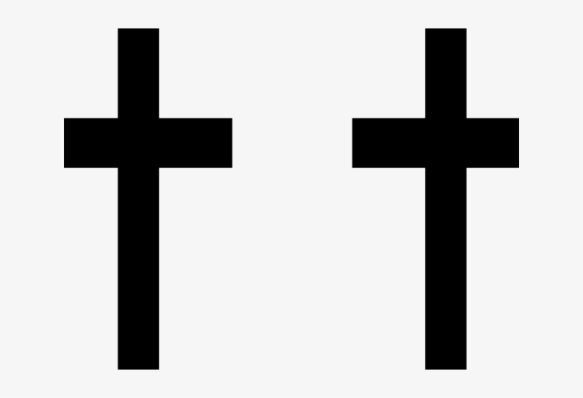 Cross Clipart Black And White Png, transparent png
