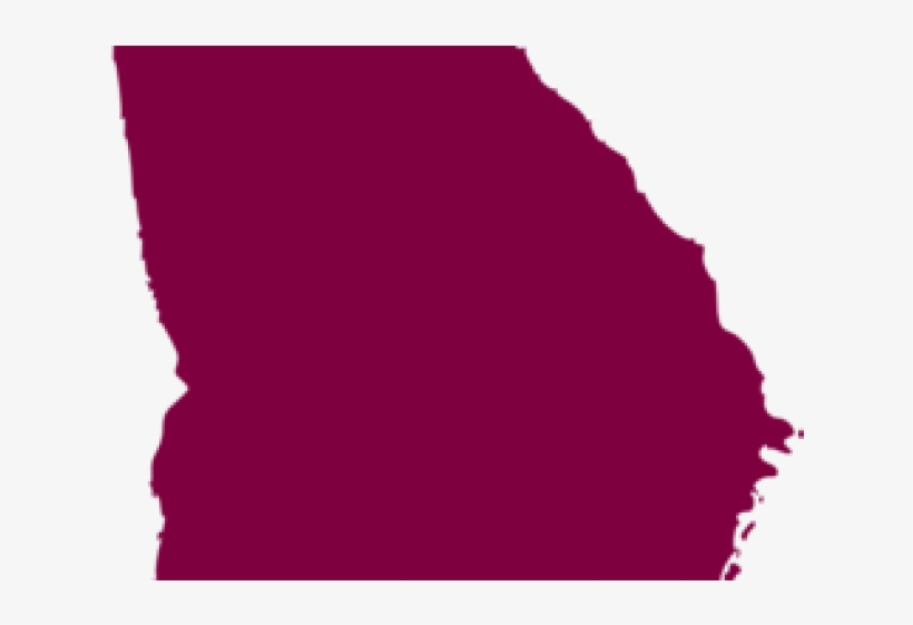 Georgia Clipart - Map Of Georgia, transparent png
