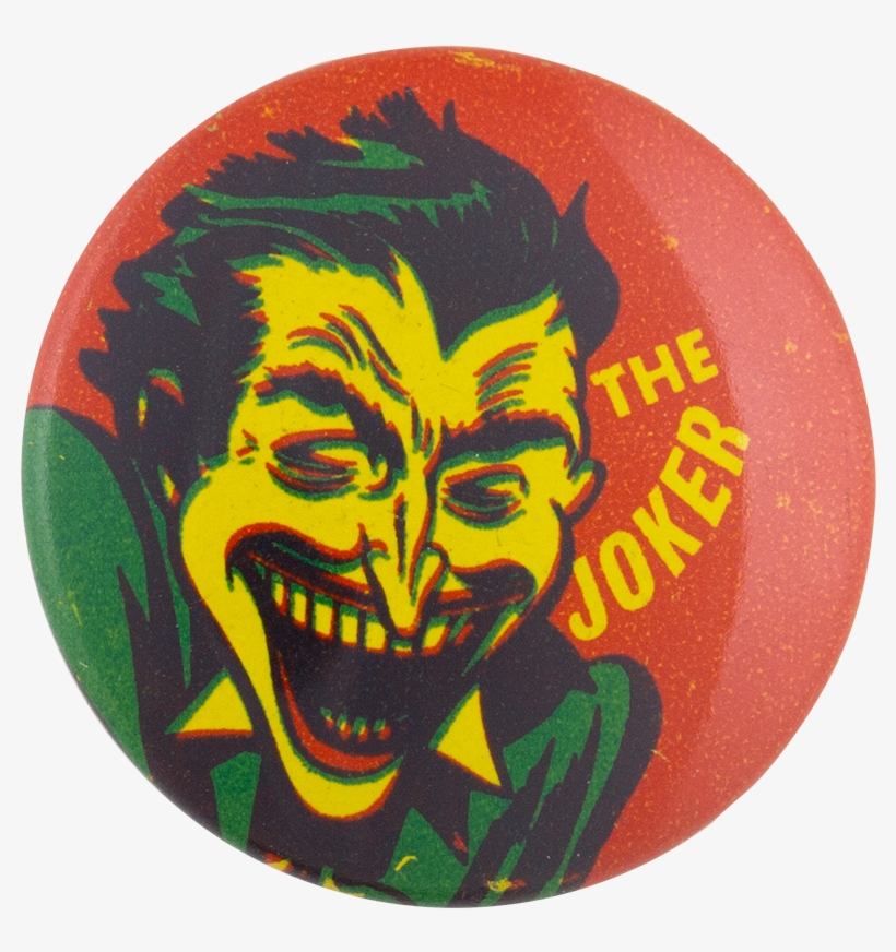 The Joker In Green Shirt Entertainment Button Museum - Joker, transparent png