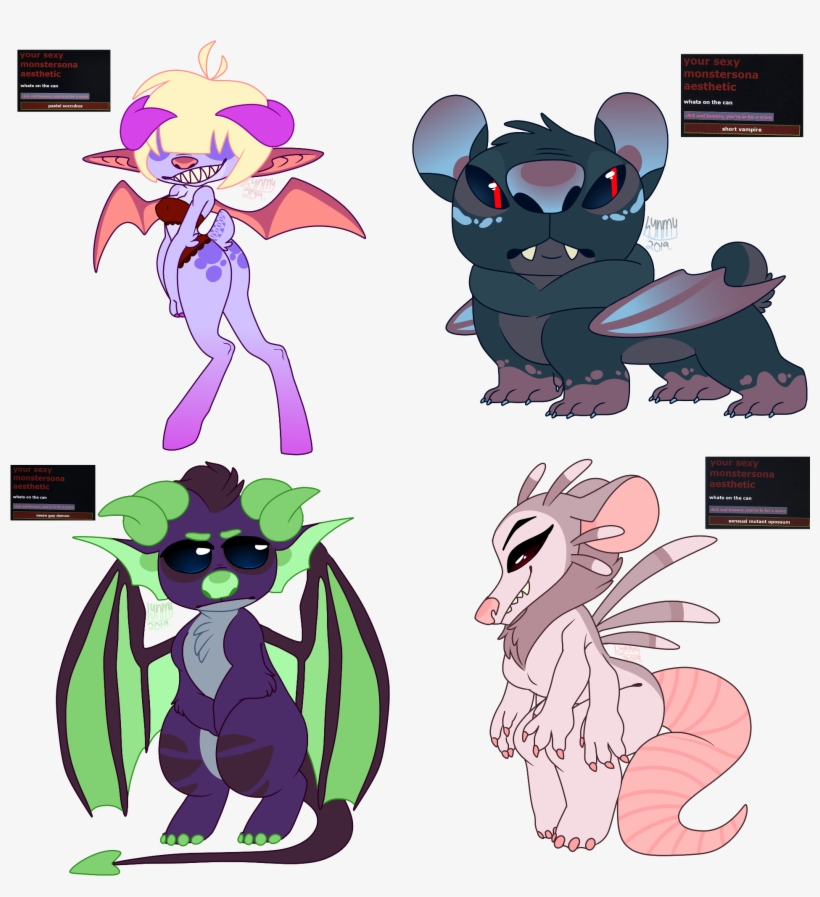 Monstersona Ota Lilo And Stitch Adopts 4/4 Open - Cartoon, transparent png