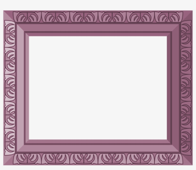 Purple Frame Png - Golden Photo Frame Png, transparent png
