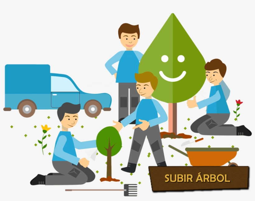 Desde Esta Web Apostamos Por Un Mundo Mejor Y Emprendemos - Planta Un Arbol Png, transparent png