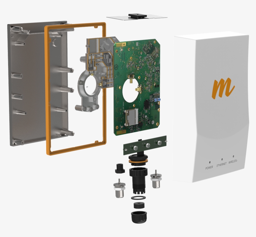 B5c Exploded View - Mimosa B5c, transparent png