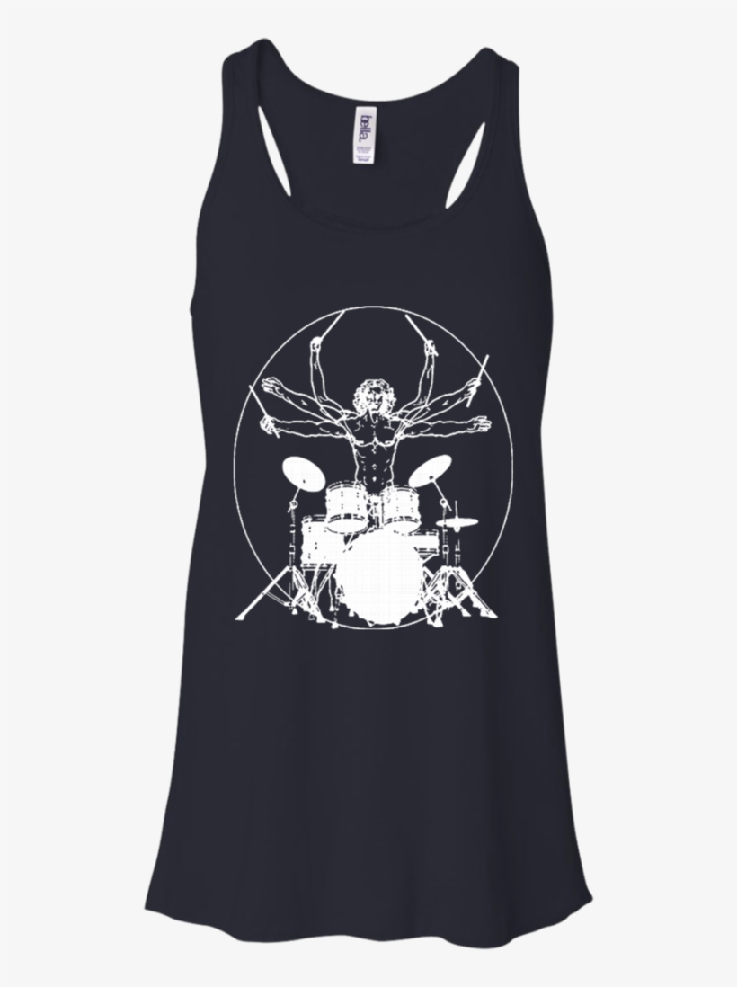 Previous - Bella + Canvas Ladies' Flowy Racerback Tank B8800, transparent png