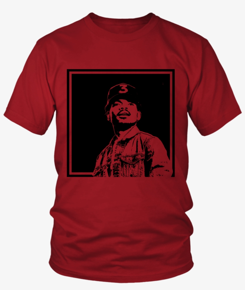 New Hip Hop Graphic T-shirt Featuring Chance The Rapper - Larry Bernandez T Shirt, transparent png