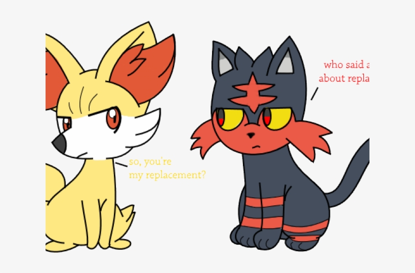 Pokemon Clipart Litten - Cartoon, transparent png