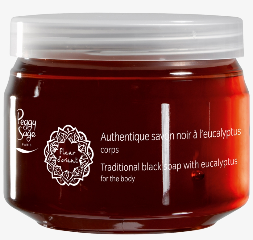 Traditional Black Soap With Eucalyptus For The Body - Savon Noir Peggy Sage, transparent png