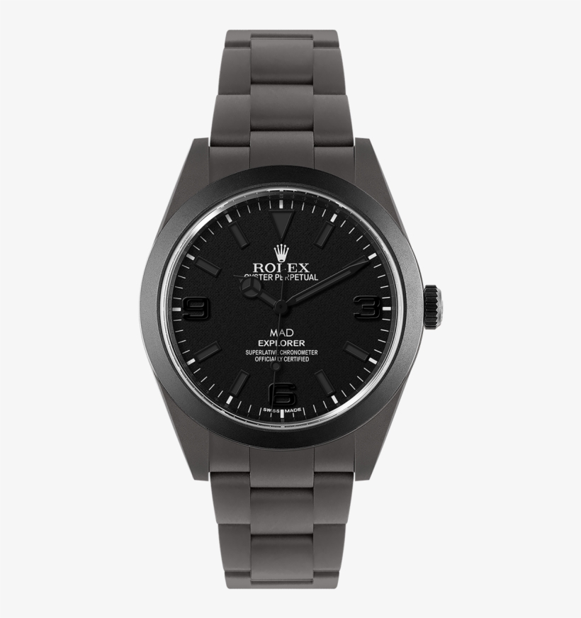 Explorer Black Desert - Skull Rolex, transparent png