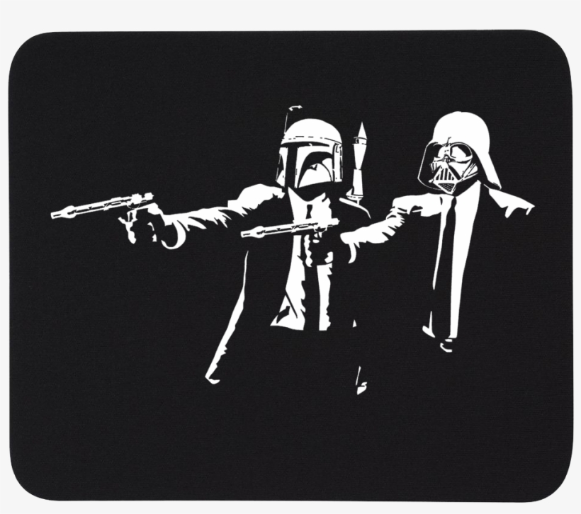 Darth Vader Boba Fett Pulp Fiction, transparent png