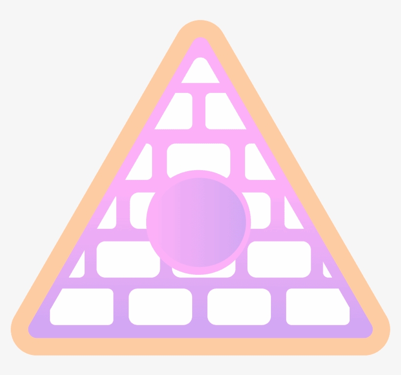 Poppy Thatpoppy Pyramid Illuminati Pink Cute Purple - Poppy Pyramid, transparent png