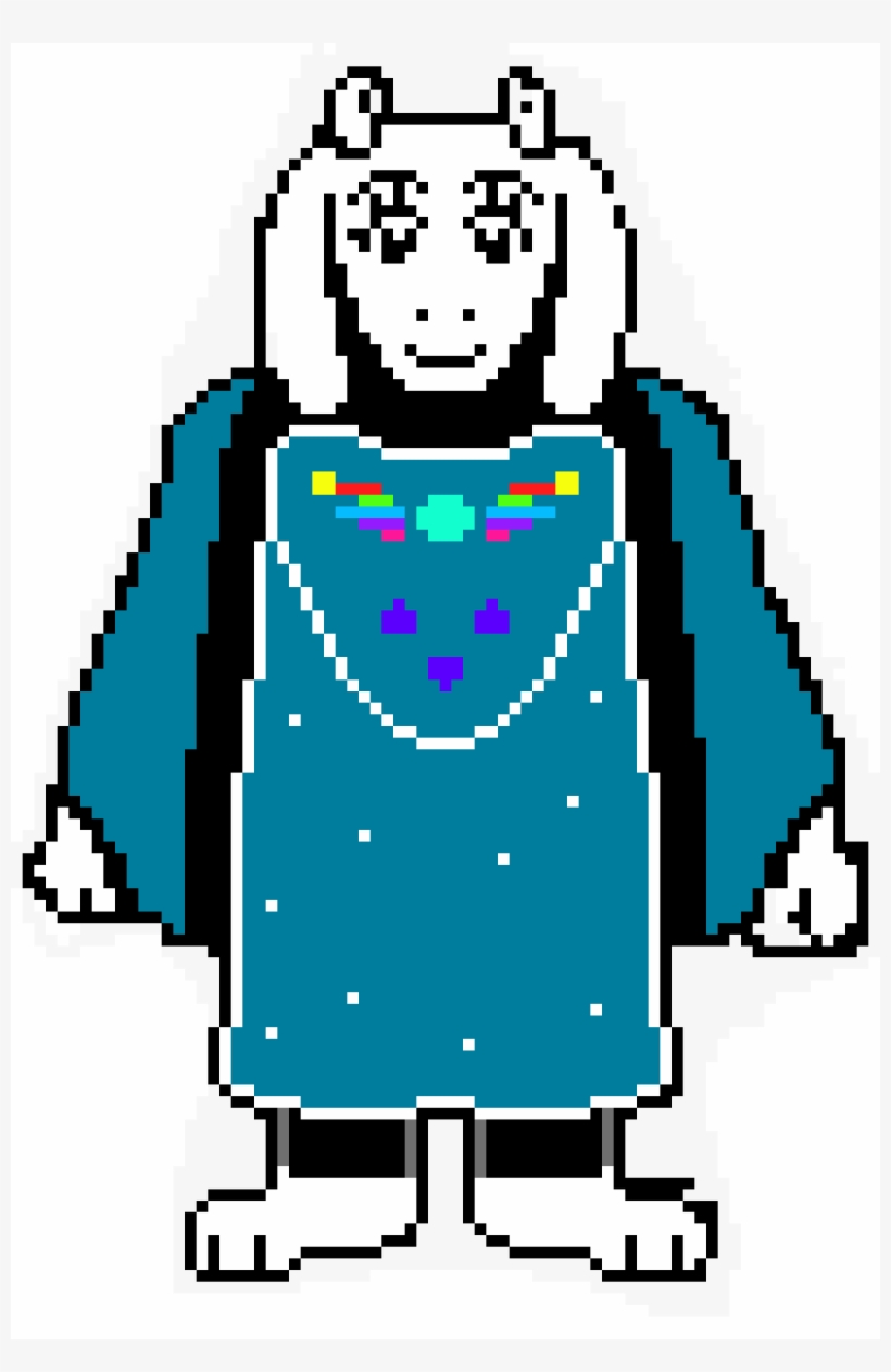 Endtale Toriel - Cartoon, transparent png