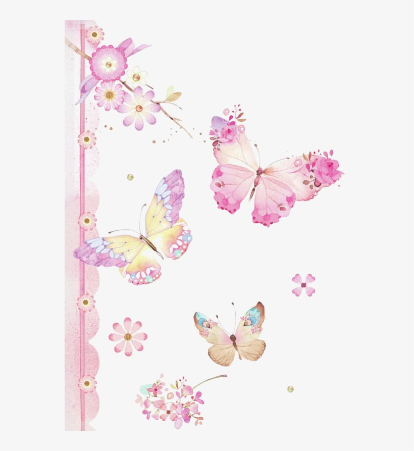 Butterfly House Caterpillar Clip Art Hand Painted - Pieridae, transparent png