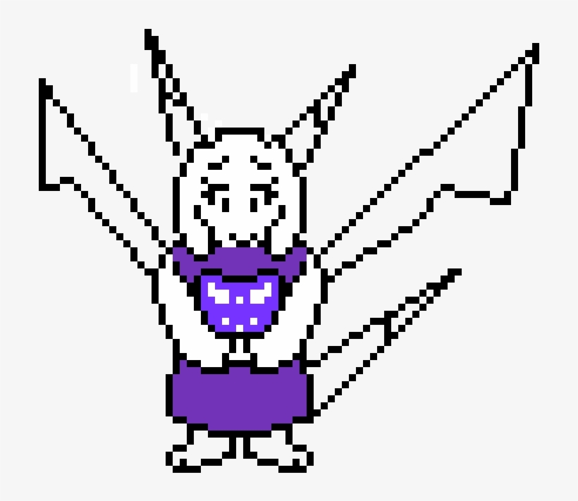 Toriel - Undertale Toriel Pixel Art, transparent png