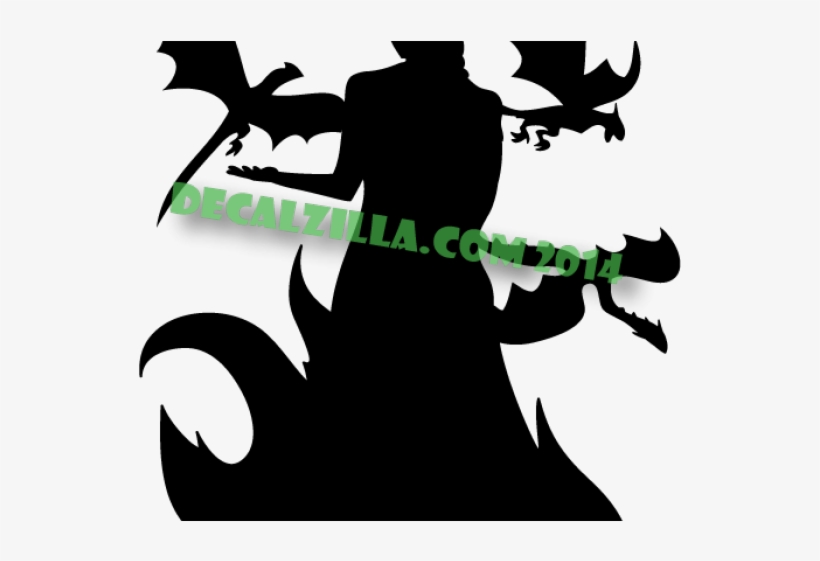 Game Of Thrones Clipart Daenerys Targaryen - Silhouette, transparent png