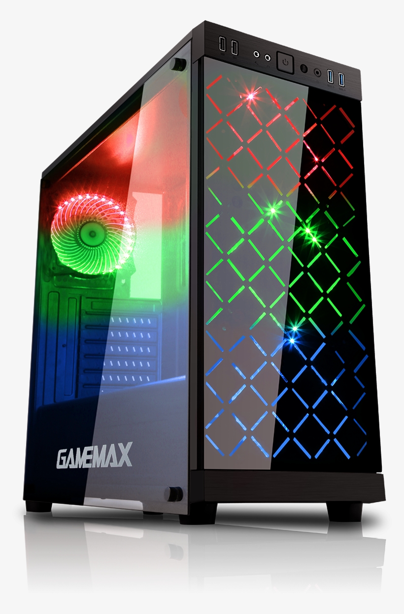 Hst Polaris I7 7700 1060 6gb Htc Vive Pc - Rgb Gaming Pc Case, transparent png