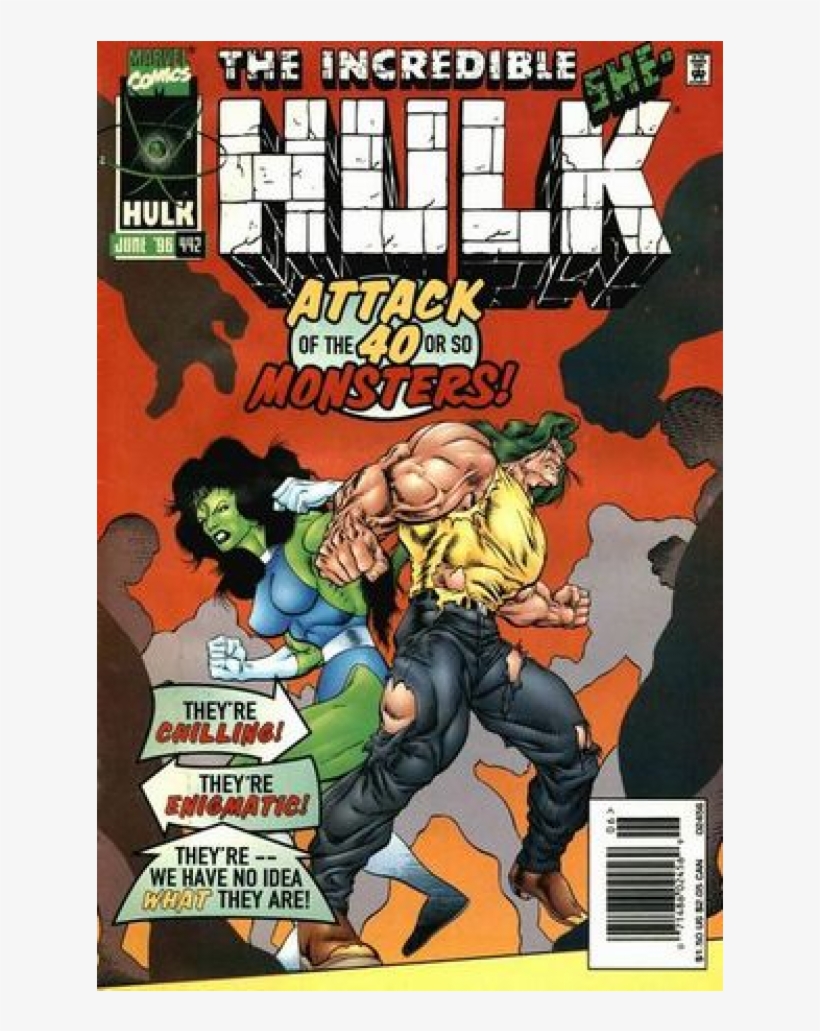 Купете Comics 1996-06 The Incredible Hulk - She Hulk Doc Samson, transparent png