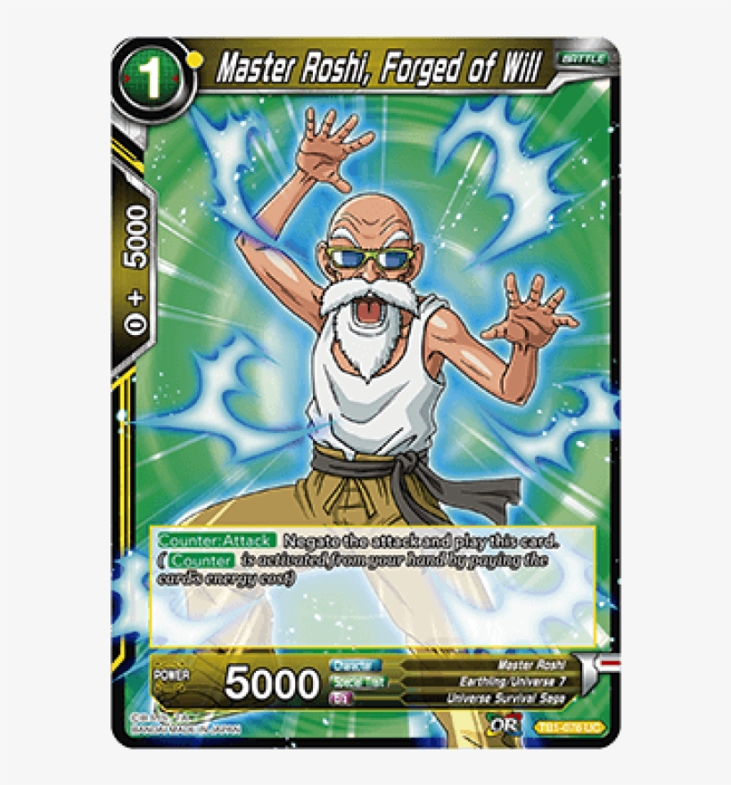 Master Roshi Forged Of Will, transparent png