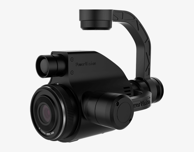 Mounted Thermal/optical Camera With Real-time Switching - Camera Lens, transparent png